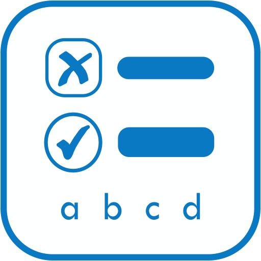 Test - Create quizzes icon